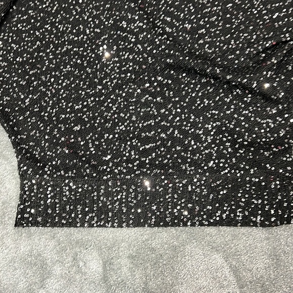 Bebe sparkly black sweater small - Picture 6 of 6
